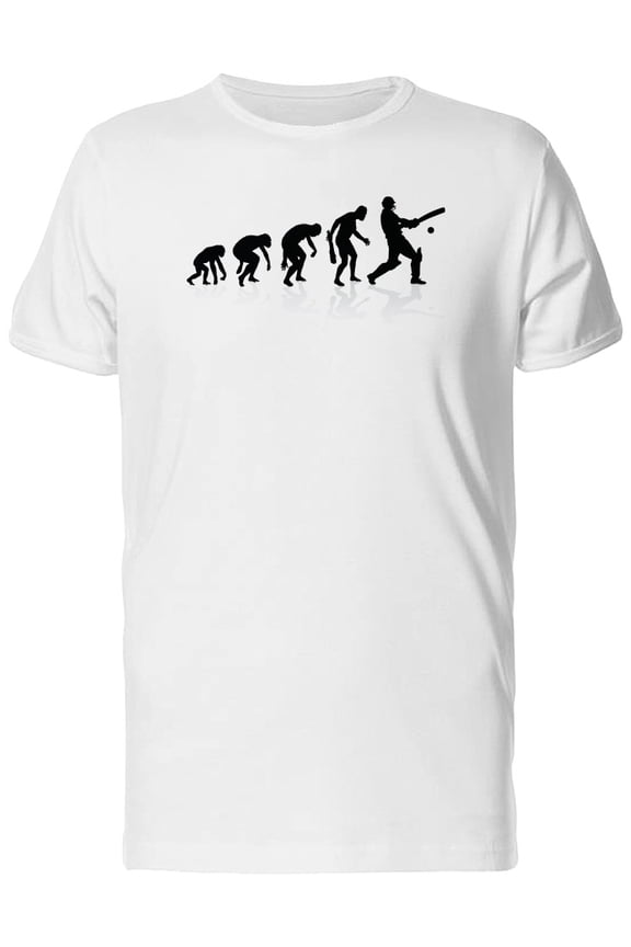 Evolution Of Cricket Player  Tee Men's -Image by Shutterstock