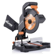 Evolution R210CMS Compound Miter Saw With 8-1/4 In. Multi-Material Cutting Blade