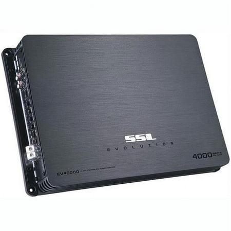 Evolution Series Class D Mono Amplifier - 4000W Max; 2000W X 1 @ 4 Ohm; 2200W X