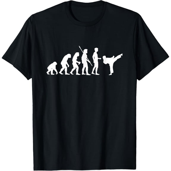 Evolution Taekwondo Fighter - Funny Tae Kwon Do T-Shirt