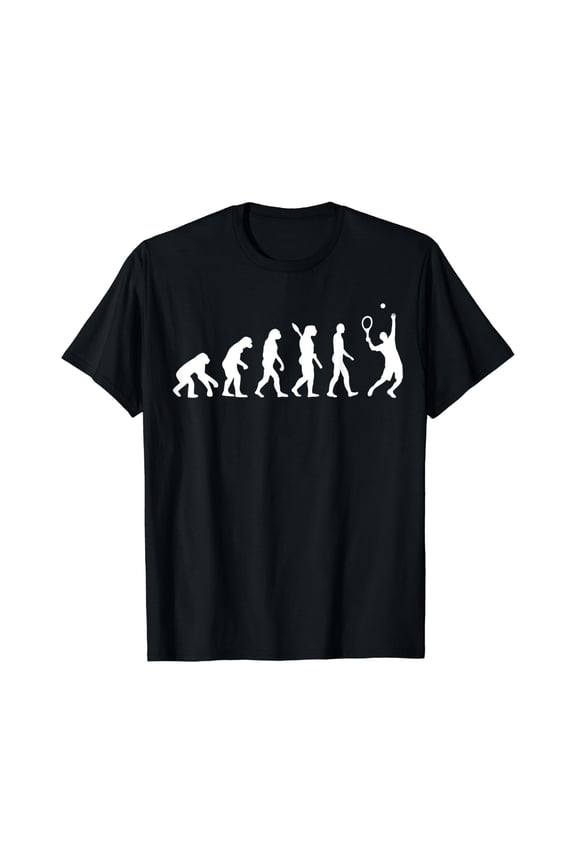 Evolution Tennis Player T-Shirt Size S-5XL