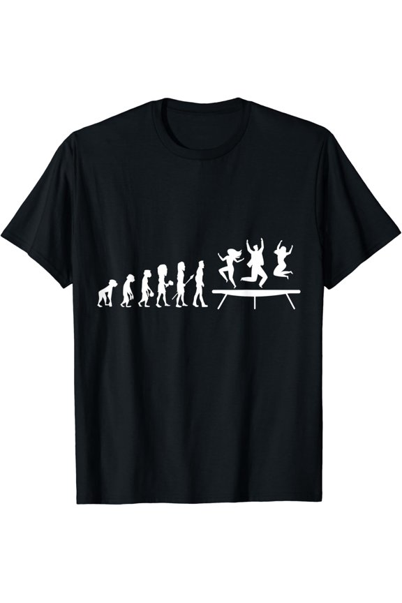 Evolution Trampoline Jumping Jump Indoor Outdoor Salto Sport T-Shirt Unisex Full Size S-5XL