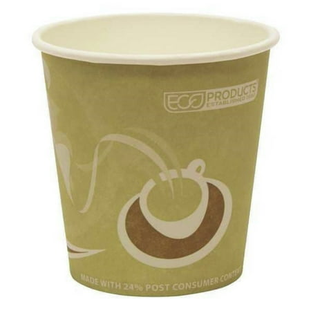 Evolution World 50/Pack 10 oz 24% Recycled Content Hot Cups Convenience Pack