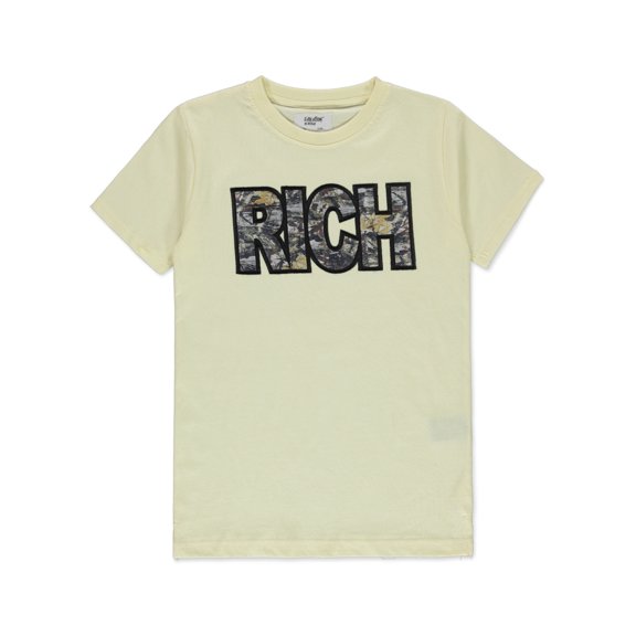 Evolution in Design Boys' Camo Rich T-Shirt Color: natural Size: 14 - 16