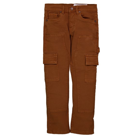 Evolution in Design Boys' Denim Cargo Pants Color: wheat Size: 2t