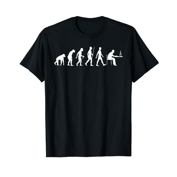 Evolution of Man Computer Programmer Funny Geek Lover IT T-Shirt