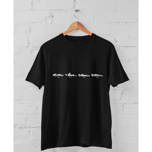 Evolution of a F1 Car Shirt, Formula 1 Shirt, Race Weekend Formula 1 Merch, Vintage Formula 1 Gifts, Formula One T-Shirt, Race Day Shirt.