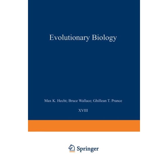 Evolutionary Biology: Volume 18, (Paperback)