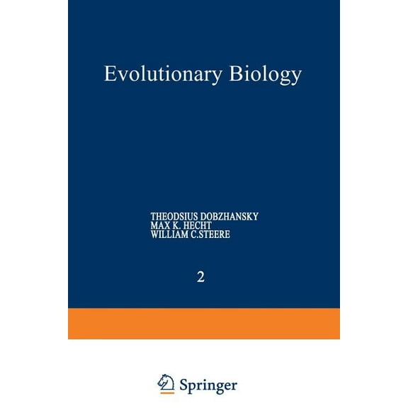 Evolutionary Biology: Volume 2, (Paperback)
