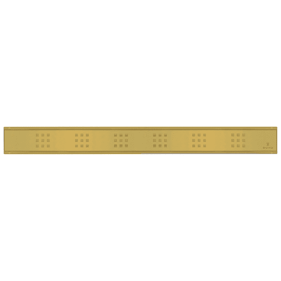 Evolux 36" Linear Plus Gold Drain Grate