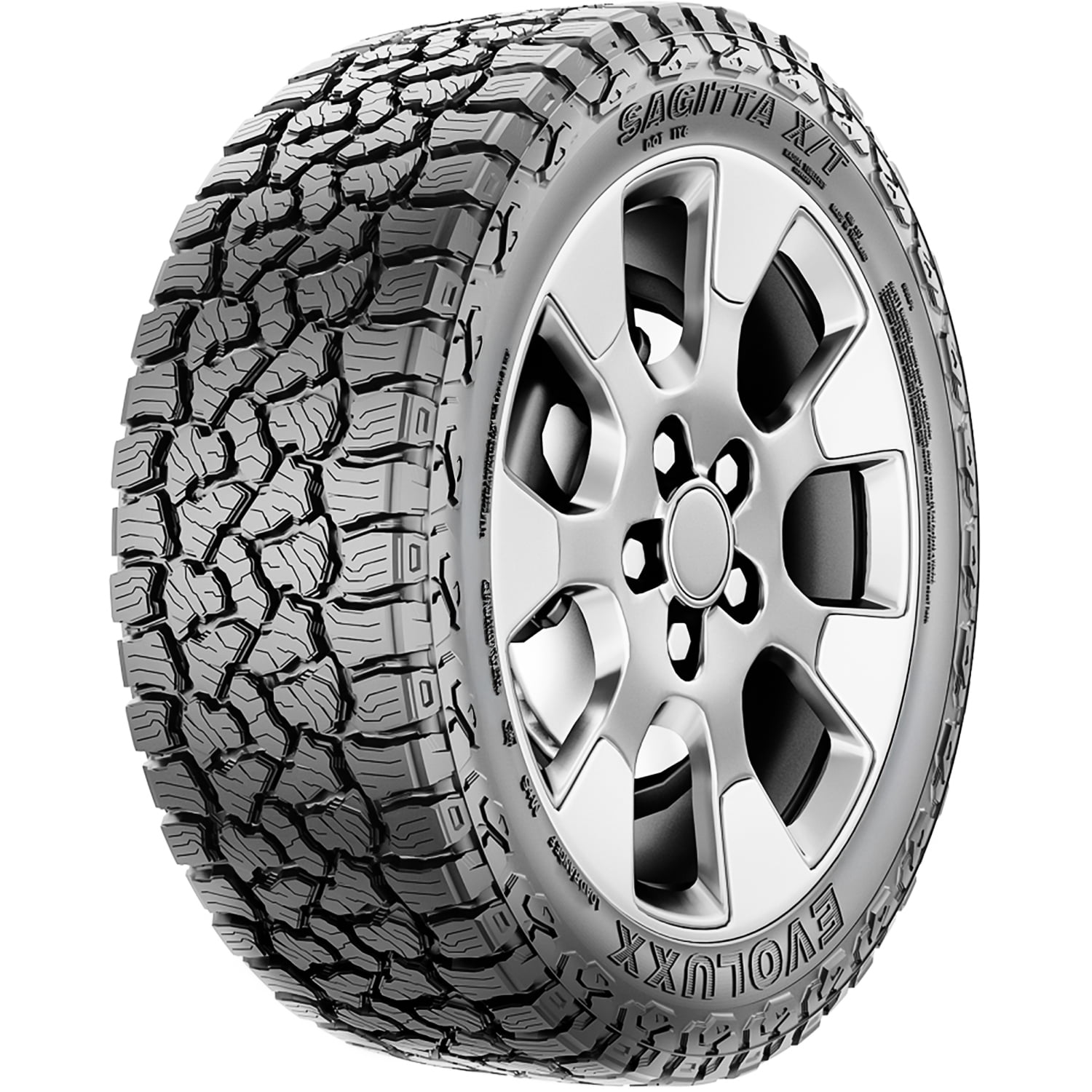 Evoluxx Sagitta X/T LT285/65R18 125/122Q E 10 Ply Extreme Terrain Light Truck Tire Simolary simolary.com 6