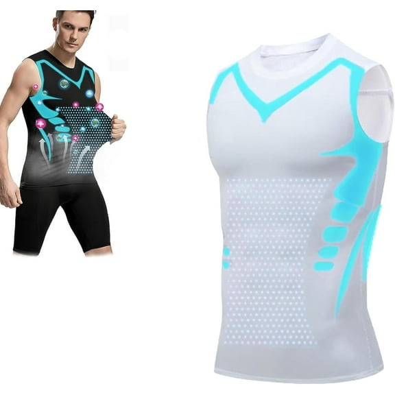 Compression Shirt,  2025 New Version  Shaping Sleeveless Shirt for Men Build a Toned Body