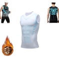 thumbnail image 1 of Evolv V Boost Men Compression Shirt, 2026 Upgraded Shapewear Tops for Men, Muscle Defining Athletic Undershirt with Compression Technology, Quick-Dry Breathable Fitness Base Layer for Running Gym, 1 of 17