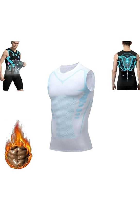 Evolv V Boost Men Shirt, 2025 Upgraded Compression Shirt, Confidence, Energy and Strength for You