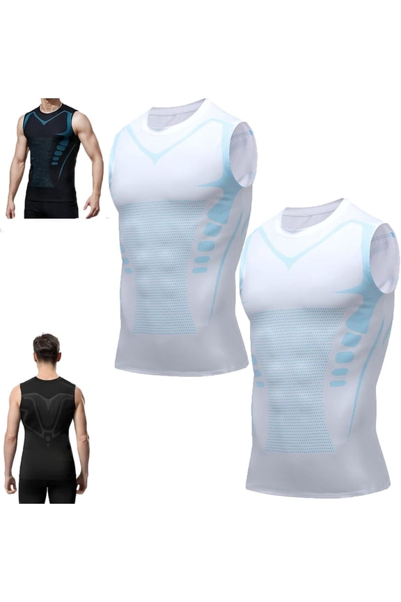 Evolv V Boost Men Shirt, 2025 Upgraded Men Compression Shirt, Confidence, Energy and Strength for You