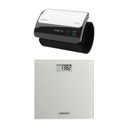 Evolv Wireless Upper Arm Blood Pressure Monitor and SC-150 Digital Scale with Bluetooth Connectivity Kit