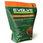 Evolve Rat Birth Control Soft Bait, Indoor and Outdoor Use, 1.5 lb Pouch, 21 Pieces
