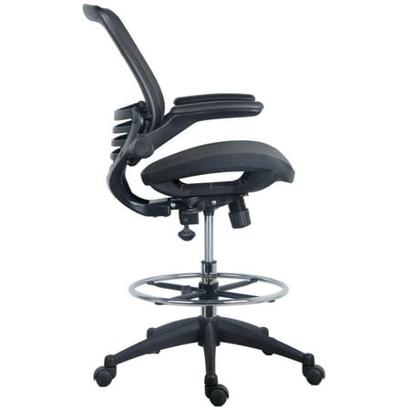 Harwick Evolve™ All Mesh Heavy Duty Drafting Chair - Dark Knight Edition