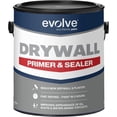 thumbnail image 1 of Evolve Drywall Primer & Sealer, Fast-Dry Low Odor Paint Primer for Interior Surfaces, White, 1 gal, 1 of 6