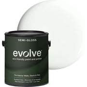 Evolve Eco-Friendly Greenhouse Semi-Gloss Acrylic Latex Paint and Primer, 1 Gallon