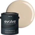 thumbnail image 1 of Evolve Eco-Friendly Natural Beige Satin Sheen Acrylic Latex Paint and Primer, 1 Gallon, 1 of 6