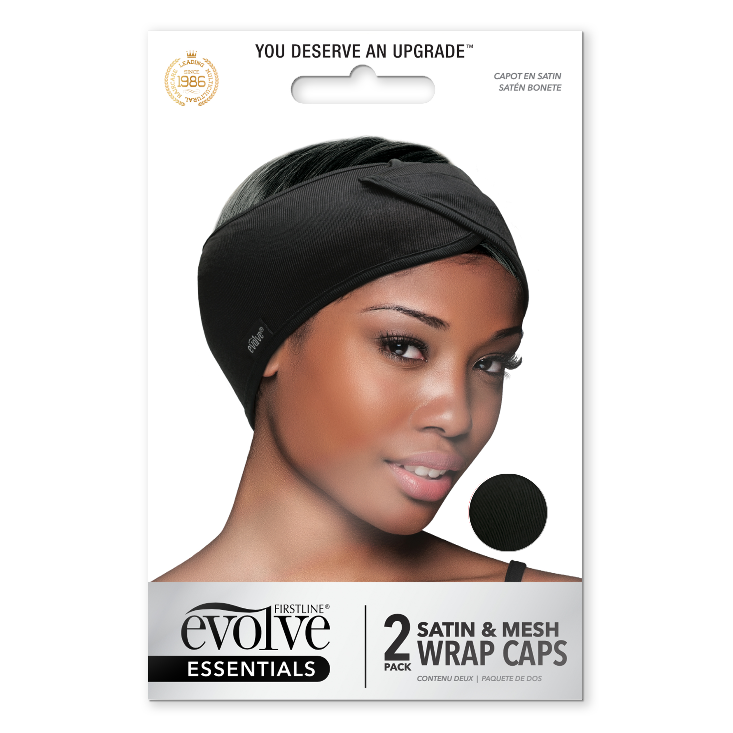 Firstline Evolve Essentials Satin Wrap Scarf, 1.0 CT