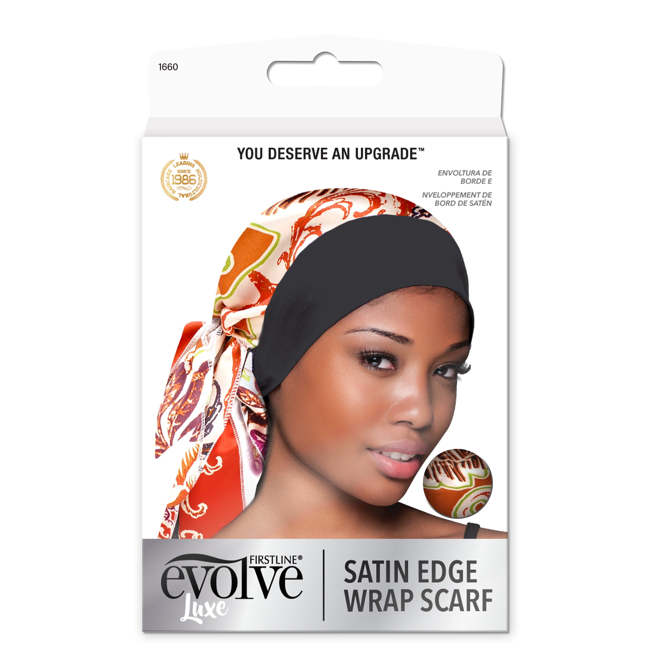 Evolve Exotics Satin Moroccan Edge Scarf