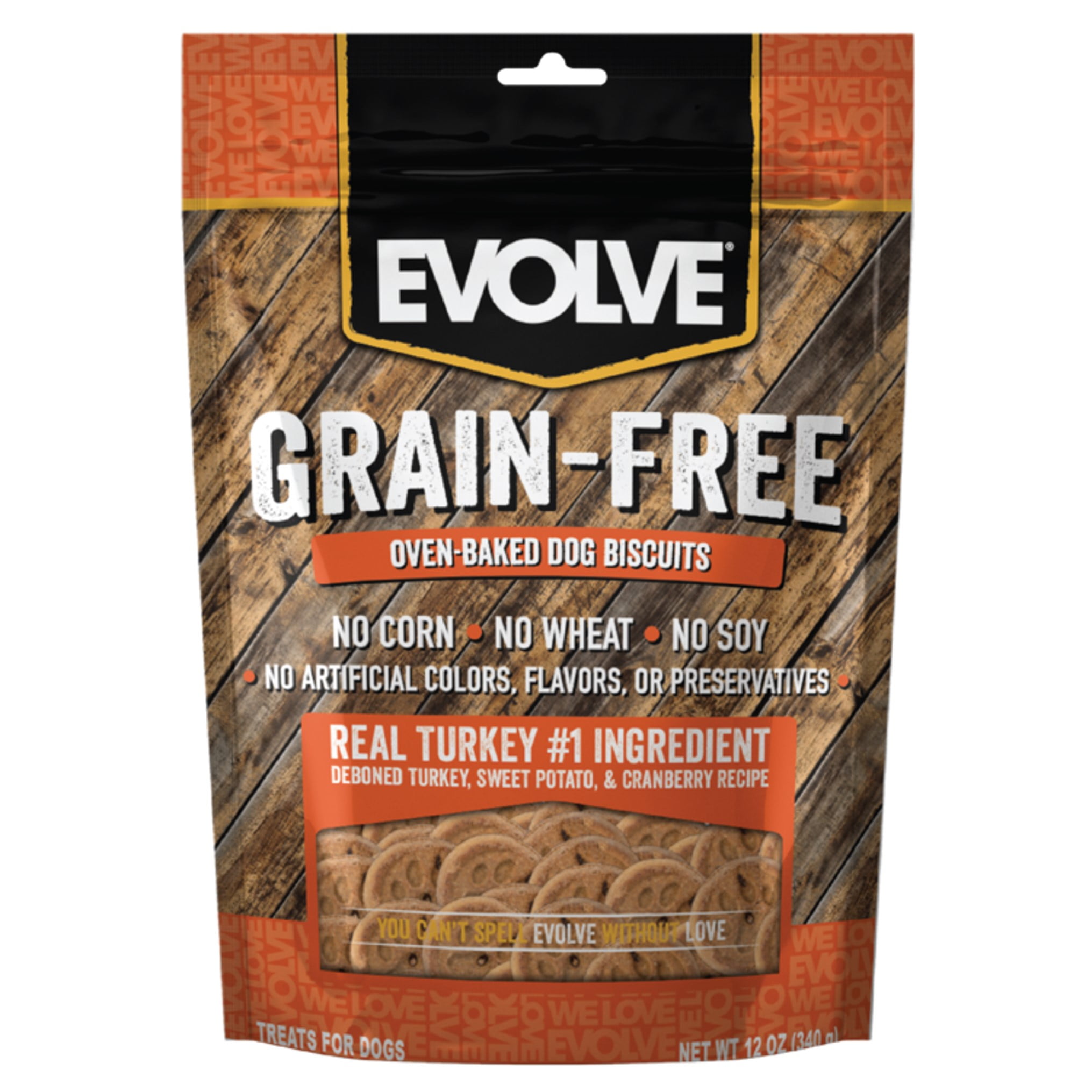 Evolve grain sale free dog food