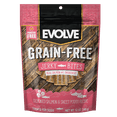 thumbnail image 1 of Evolve Grain Free Salmon & Sweet Potato Recipe Jerky Bites Soft Dog Treats, 1 of 3