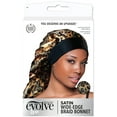thumbnail image 1 of Evolve Large Satin Braid Bonnet, Leopard, 1 of 4