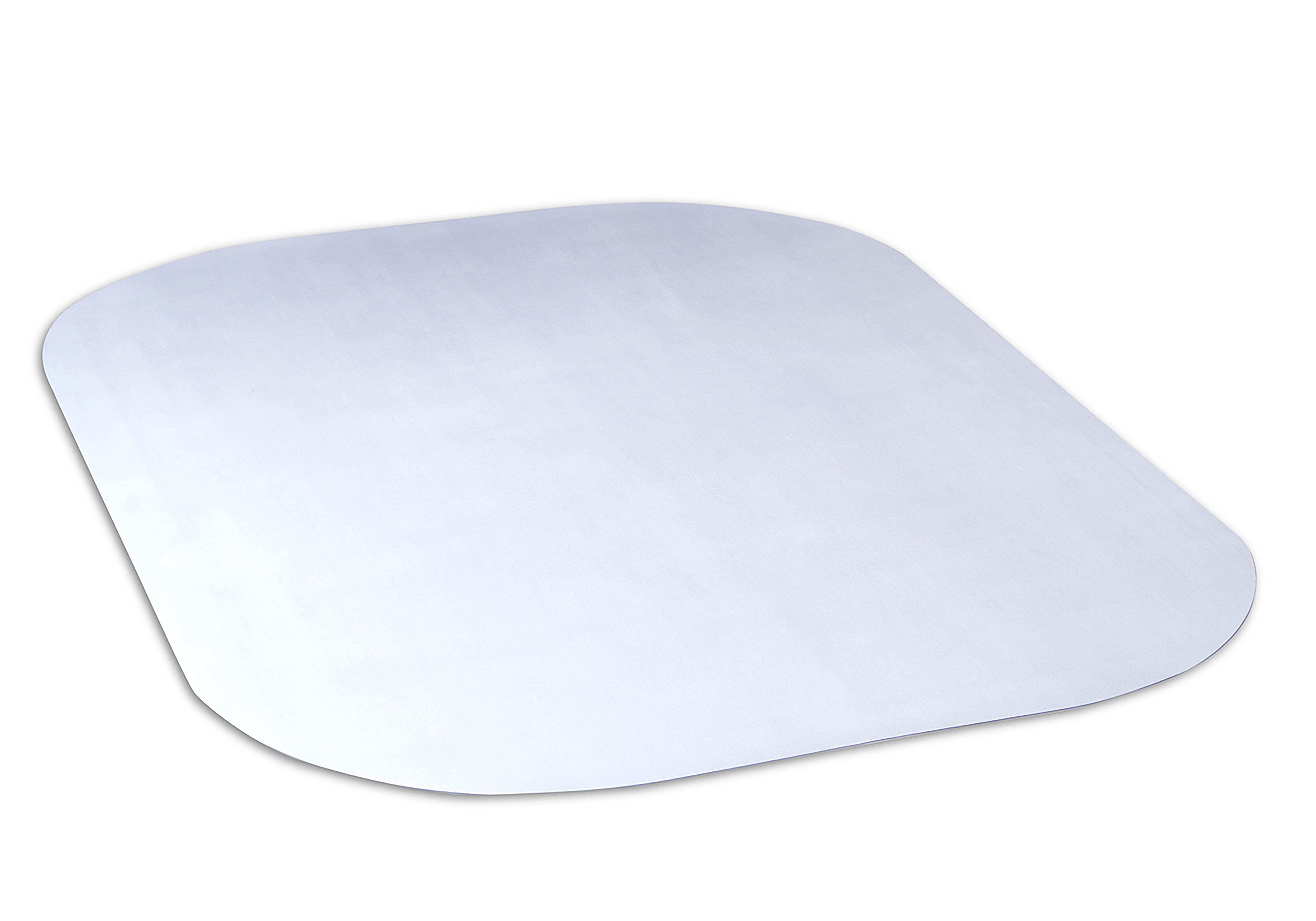Evolve Clear Vinyl Rectangular Office Chair Mat 45" x 60"