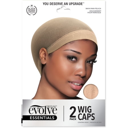 Evolve Wig Cap Neutral 2 Pack
