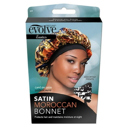 Evolve Satin Moroccan Bonnet 1.0 ea Pack of 2