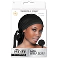 thumbnail image 1 of Evolve Satin Wrap Black, 1 of 6