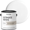 thumbnail image 1 of Evolve Ultimate Latex White Paint & Primer with Eggshell Finish, Interior/Exterior, 1 Gallon, 1 of 8