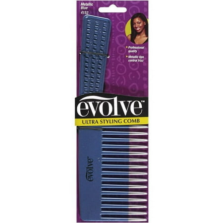 Evolve Ultra Styling Comb, Metallic Blue