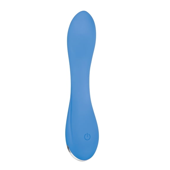 Evolved Blue Crush Rechargeable Silicone G-Spot Vibrator Blue