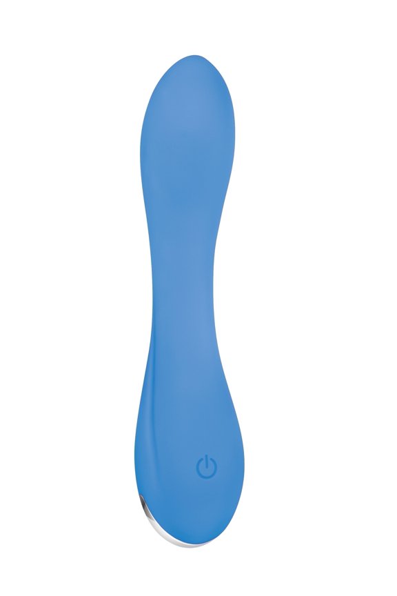 Evolved Blue Crush Rechargeable Silicone G-Spot Vibrator Blue
