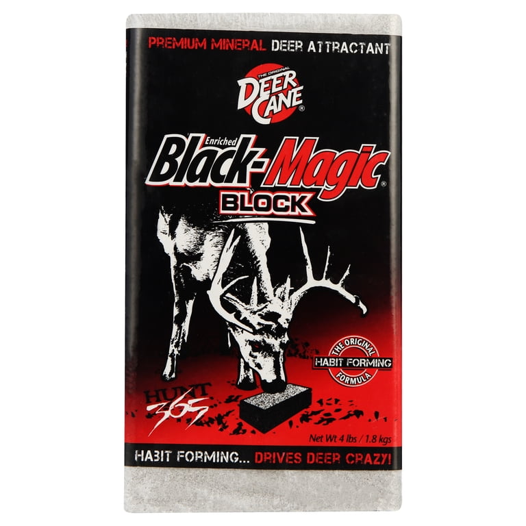 Evolved Deer Cane Black Magic Mineral Attractant Block to attract