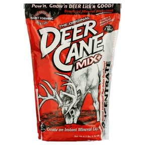 Evolved Habitats Deer Cane Mineral Attractant Mix for Hunting