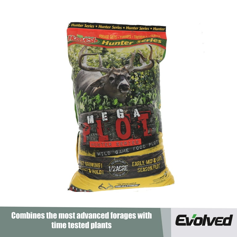 Evolved Harvest Mega Plot Series Wild Game Food Plot Seed, High