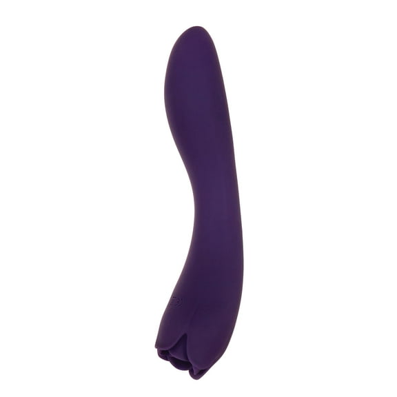 Evolved Love Is Back - Thorny Rose Rechargeable Silicone Dual-End Vibrator - Purple