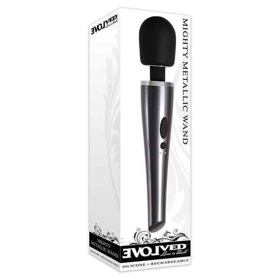 Evolved Mighty Metallic Wand - Gray/black