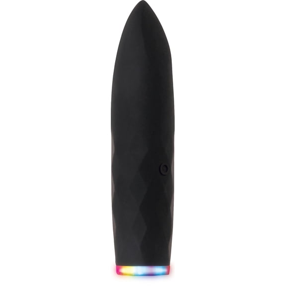 Evolved On The Spot Bullet 7 Function Rechargable Silicone Waterproof Black