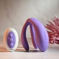 thumbnail image 1 of Evolved Petite Tickler Rechargeable Silicone Triple Stimulating Mini G-Spot Vibrator with Remote Control, Lavender, 1 of 9