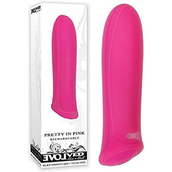 Evolved Pretty In Pink Silicone Rechargeable Vibrator