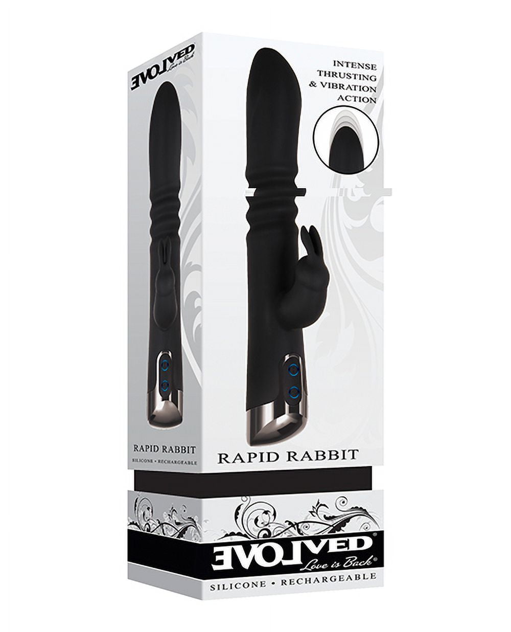 black rabbit sex toy Perfect Love G Spot Black | Rabbit Vibrators