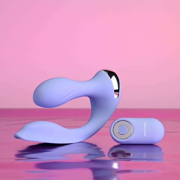Evolved Ring it Home Rabbit Vibrator, Black