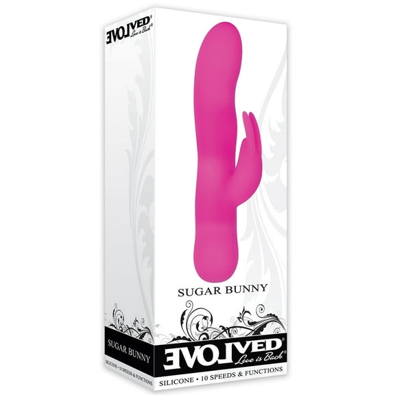 Evolved Sugar Bunny Rabbit Vibrators - Pink