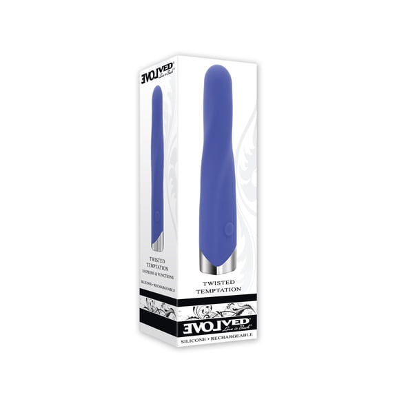 Evolved Twisted Temptation Vibrating Bullet - Purple